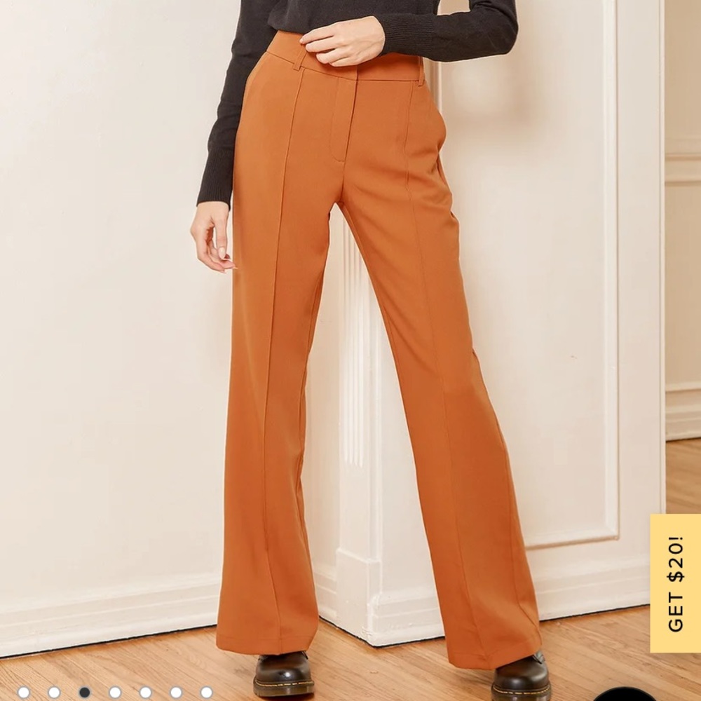 NWT Camel Brown Trouser Pants
